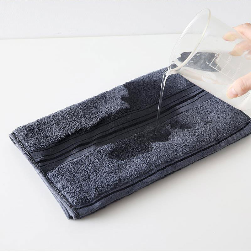 록신 라인보더 타올 5장 150g 40수 고급 가성비 수건 세면타월