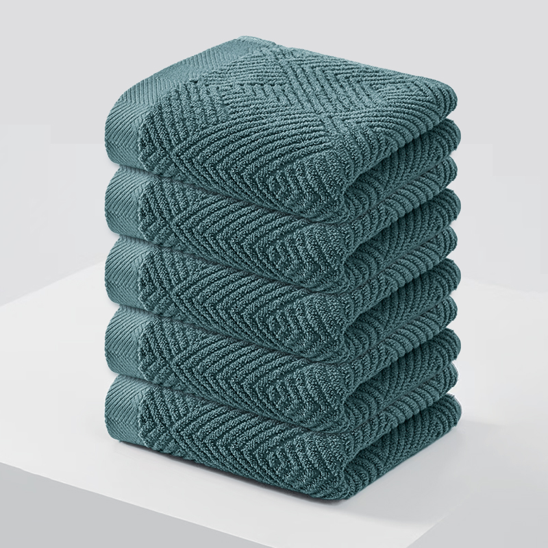 록신 프리미엄 호텔 수건 180g 40수 코마사 헤링본 디자인 타월